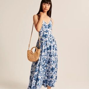 Abercrombie Strappy Maxi Dress